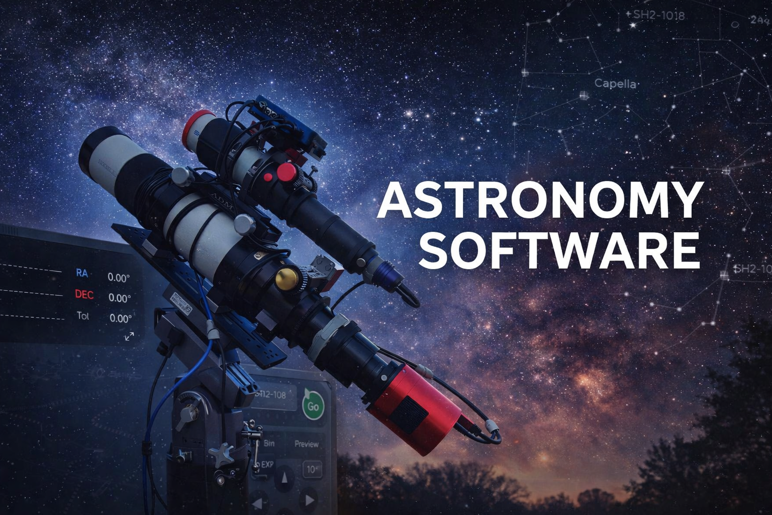 Best Astronomy Software and Apps for Astrophotography & Visual Observing