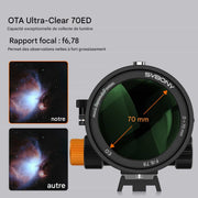 SVBONY SV503 70mm f/6.78 Quadruplet  ED  (F9359E) Svbony