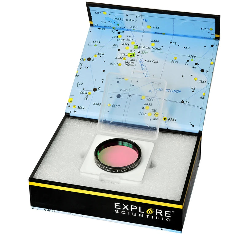Filtre pour Nébuleuse Explore Scientific UHC 2,0 pouces (310210)