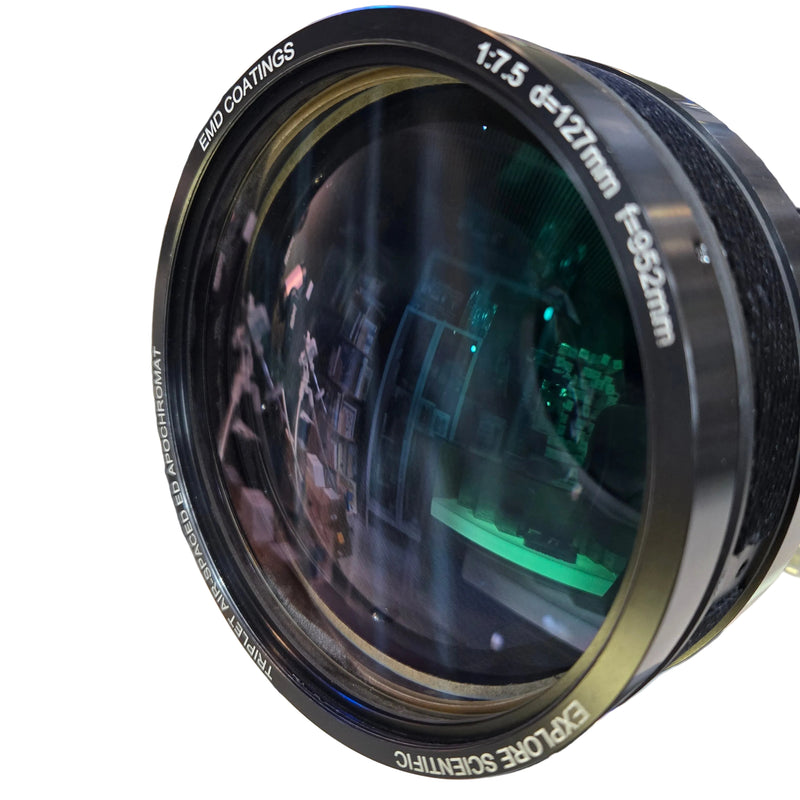 Explore Scientific Carbon Fiber 127 ED Triplet on AZ-4 Mount and Tripod - USED (ED127-U)