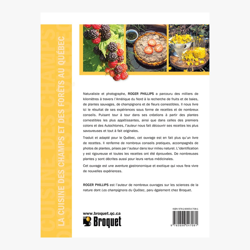 La Cuisine des Champs et des Forêts au Québec