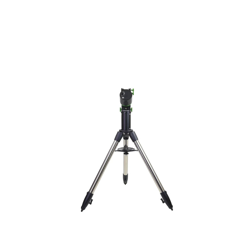 Equatorial telescope mount with sturdy metal tripod for astrophotography wave100i