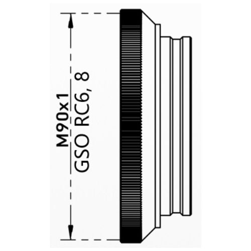 iOptron iAFS2 Adapter for GSO RC6/8 and Other M90X1 (P-FA20-M0900)