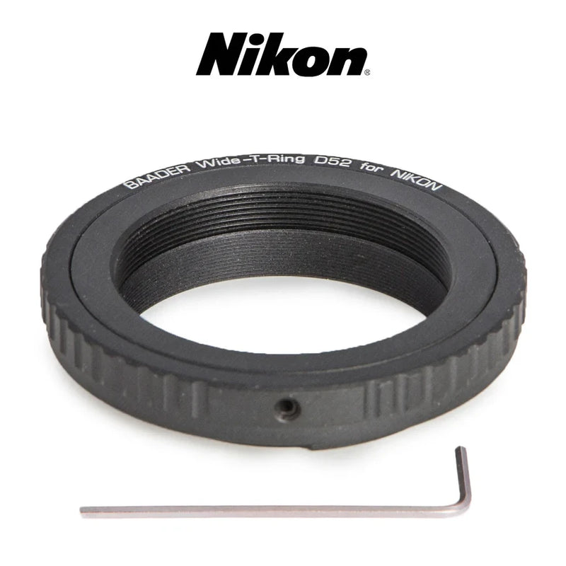 Baader Wide-T-Ring Nikon with D52i to T-2 and S52 (TRING-NW)