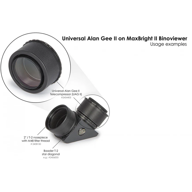 Baader Universal Alan Gee II - Telecompressor (UAG II) (2454405) Baader Planetarium