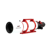 ZWO FF110 APO apochromatic refractor telescope for astrophotography with red mounting rings