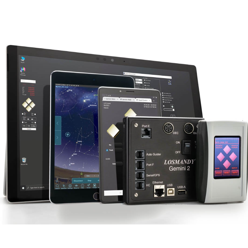 Losmandy Gemini 2 - Control unit & Hand controller (GEMINI-2-UPGRADE) Losmandy
