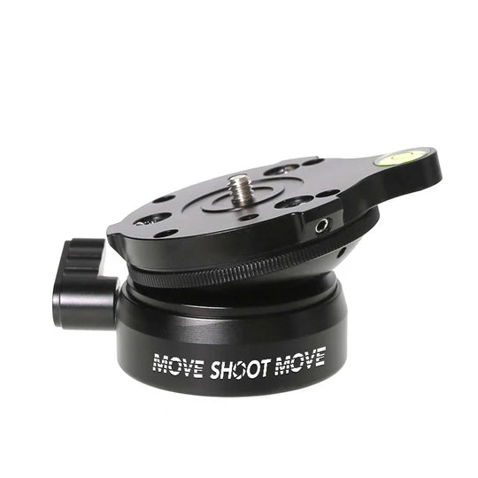 Move Shoot Move Leveling Base with Bubble Level (Level_Base#wrench)
