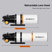 SVBONY SV503 70mm f/6.78 Quadruplet  ED  (F9359E) Svbony