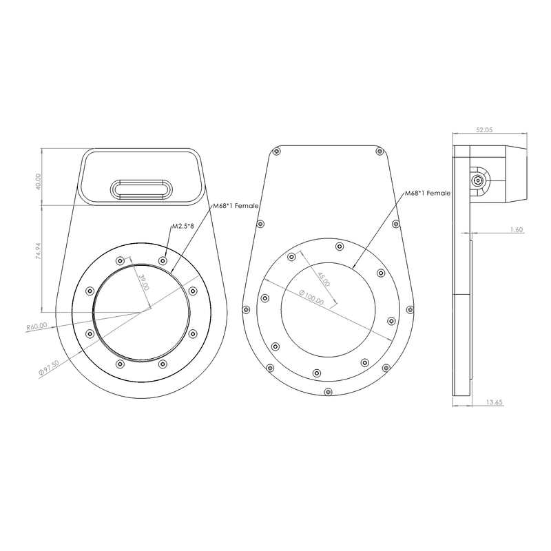 Wanderer Astro WandererRotator Lite V2 (WR2-M68) Wanderer Astro