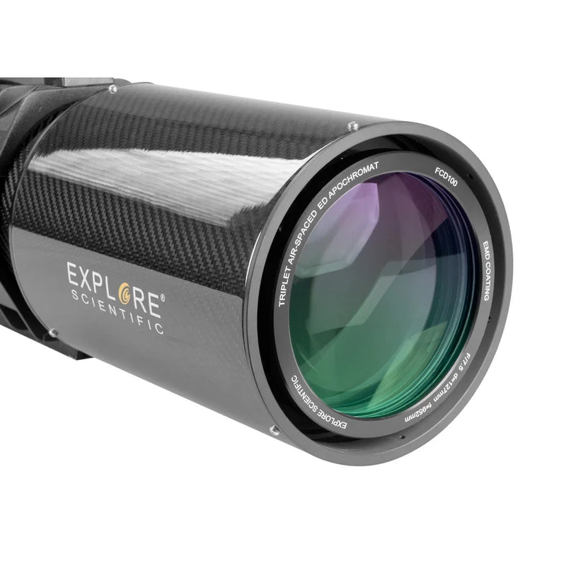 Explore Scientific FCD100 Series 127mm f/7.5 Carbon Fiber Triplet ED APO Refractor Telescope with 2.5" HEX Focuser (FCD100-127075-CF-01)