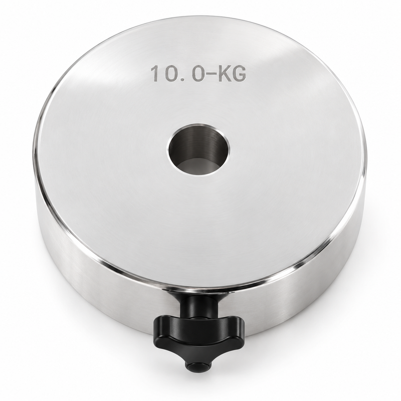 Contrepoids en acier inoxydable Astronomy Plus 10 kg pour barres de 25 et 28 mm (TA856)