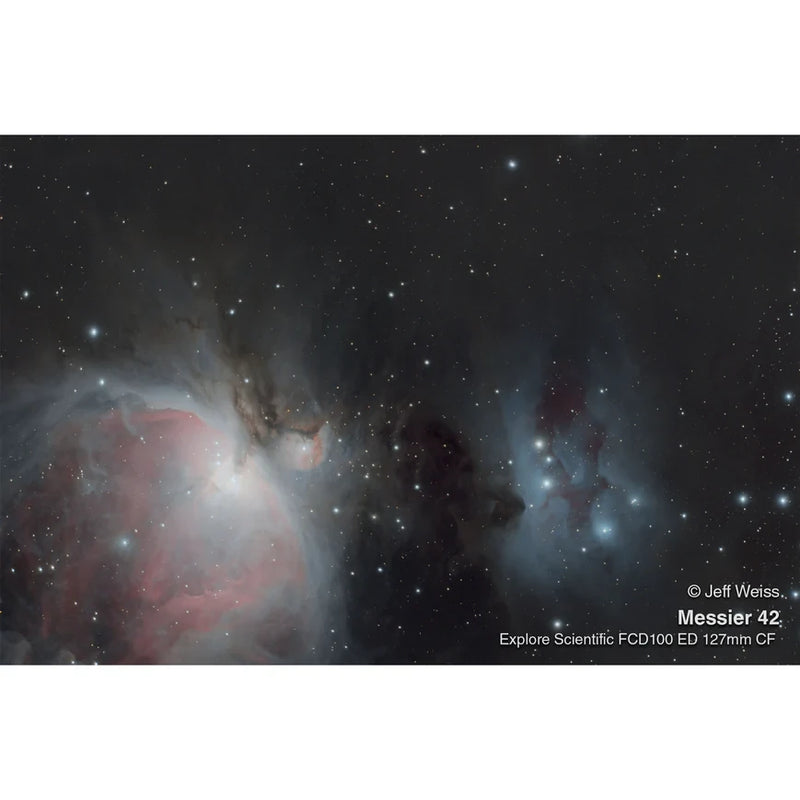 Explore Scientific FCD100 Series 127mm f/7.5 Carbon Fiber Triplet ED APO Refractor Telescope with 2.5" HEX Focuser (FCD100-127075-CF-01)