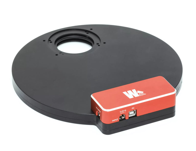 WandererAstro Snowflake 7+1 – 8x50mm (2" / 50mm) Ultra Slim Filter Wheel with Dark Slot (SFW50)