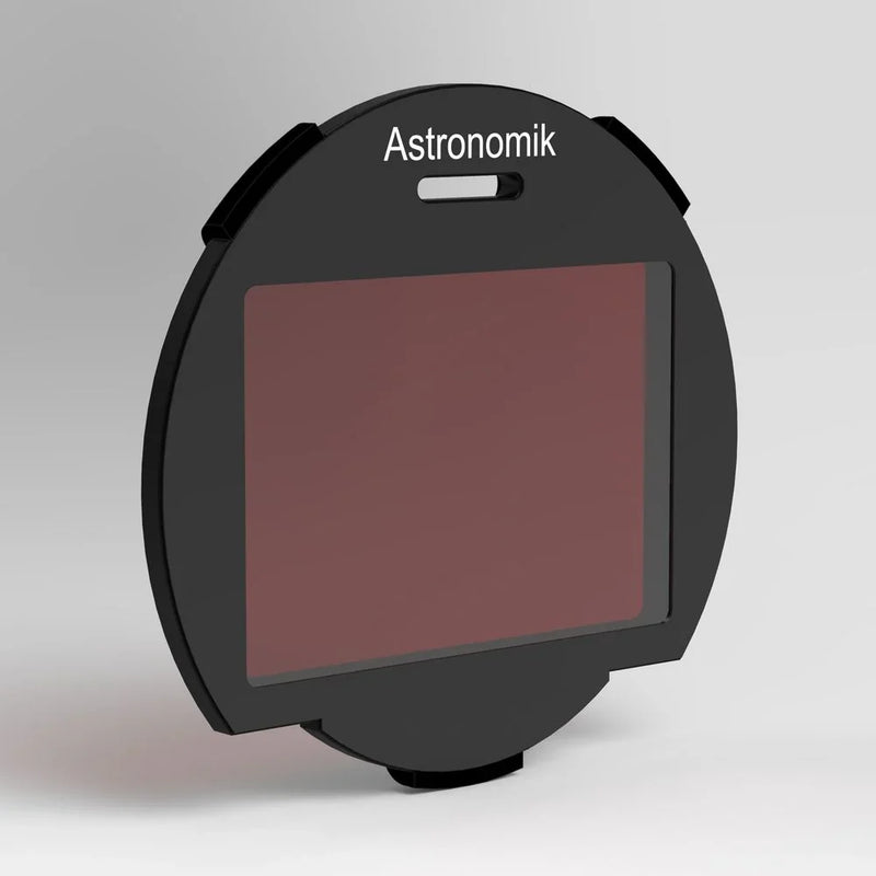H-alpha clip-in filter for Canon EOS R, used in astrophotography and telescopes