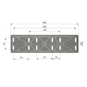 Rouz Astro Lightweight Losmandy-Style Carbon Dovetail Rouz Astro