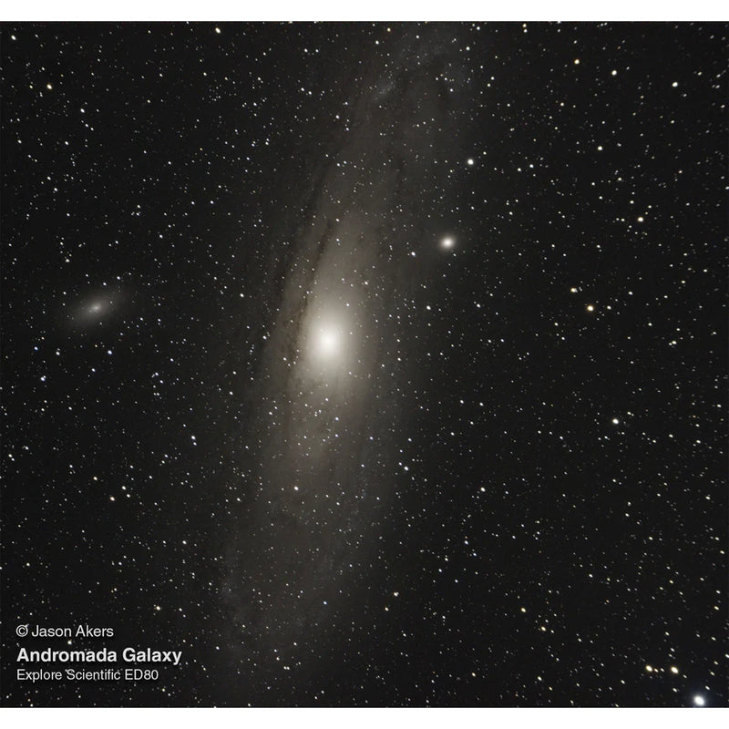 Explore Scientific ED80-FCD100 Series Air-Spaced Triplet Refractor Telescope (FCD100-0806-02)
