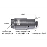 Baader Log-Pot Illuminator for Microguide Eyepiece and Illuminated Finders (ILLUM) Baader Planetarium