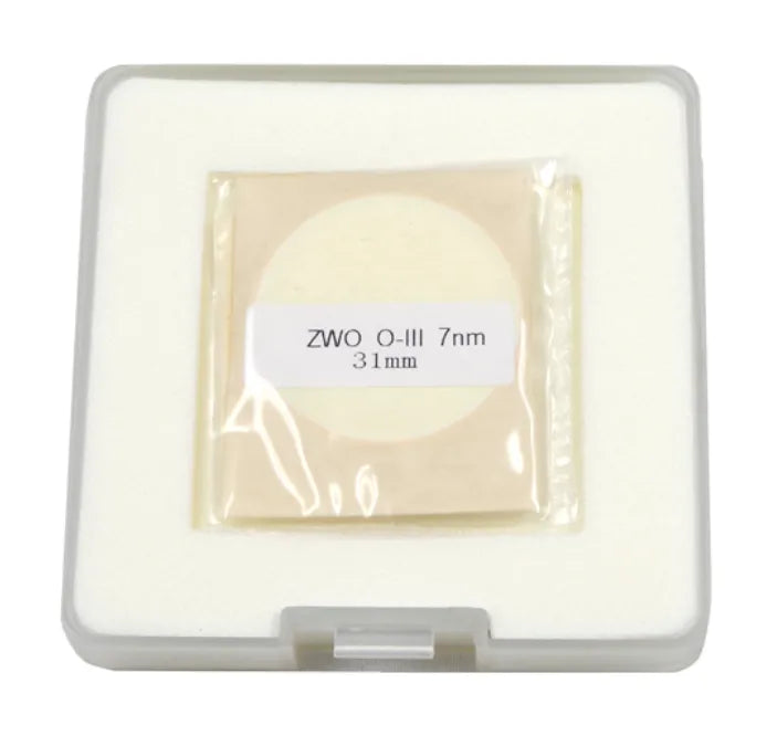 ZWO 7nm Narrowband SHO Filters (Ha, OIII & SII) ZWO
