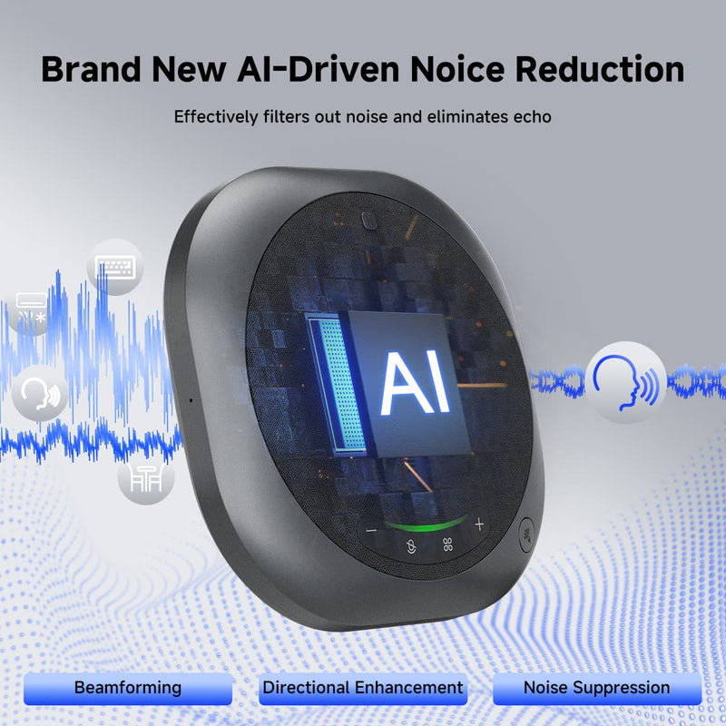 SVBONY SVHub Omni2P AI Omnidirectional Conference Microphone (F9686B) Svbony