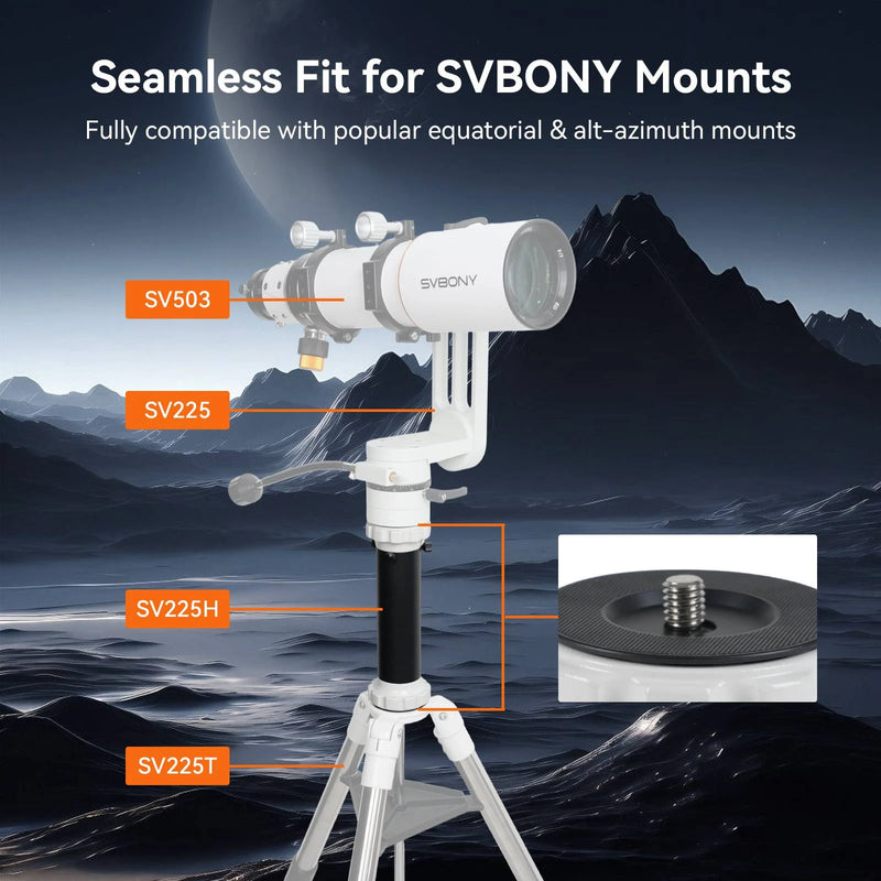 Svbony 170mm AZ Mount Pier Extension (SV225H)
