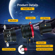 SVBONY SV199 ADC 1.25" Atmospheric Dispersion Corrector (W9157B) Svbony