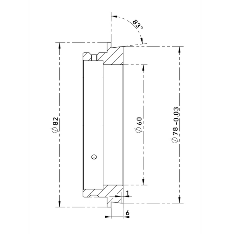 iOptron iAFS2 Adapter for GSO 6" and 8" Newtonian (NEWTG)