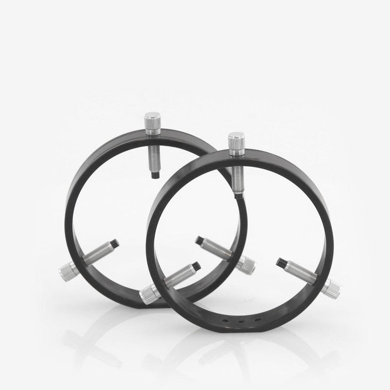 ADM 125 mm Adjustable Rings with Delrin Tipped Thumb Screws (R125) - Astronomy Plus