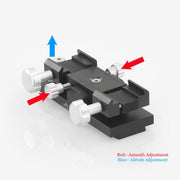 ADM Mini-MAX ALT/AZ Aiming Device. Male Dovetail Version (MMAX-M) - Astronomy Plus
