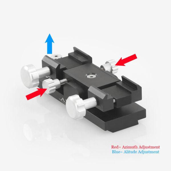 ADM Mini-MAX ALT/AZ Aiming Device. Male Dovetail Version (MMAX-M) - Astronomy Plus