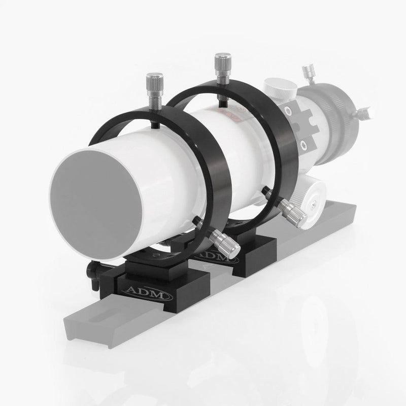 ADM V Series Dovetail Adjustable 125mm Ring Set (VR125) - Astronomy Plus