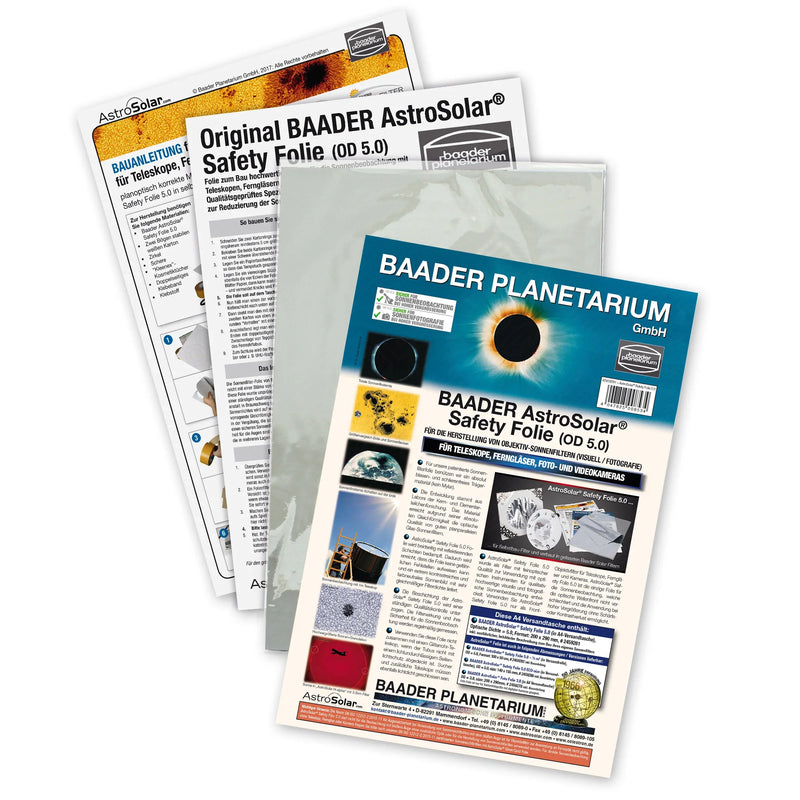 Baader AstroSolar Safety Film OD 5.0 - Astronomy Plus
