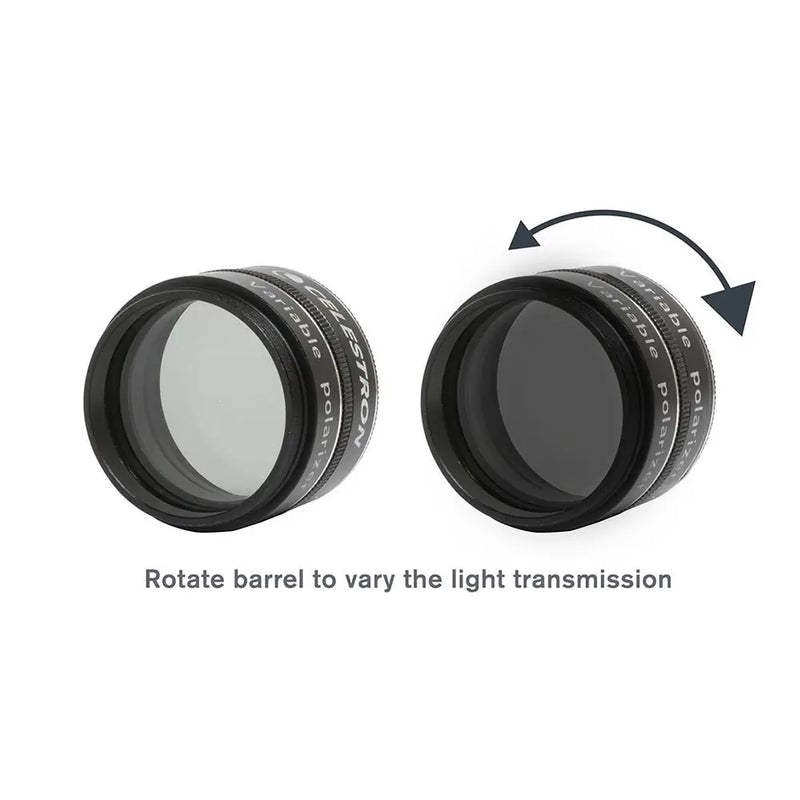 Celestron 1.25" Variable Polarizing Filter (94107) - Astronomy Plus
