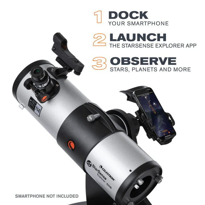 Celestron Starsense explorer 114mm tabletop dobsonian (22480) - Astronomy Plus