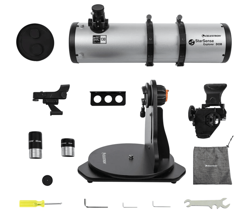 Celestron Starsense explorer 130mm tabletop dobsonian (22481) - Astronomy Plus