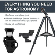Celestron StarSense Explorer DX 102AZ Refractor (22460) - Astronomy Plus
