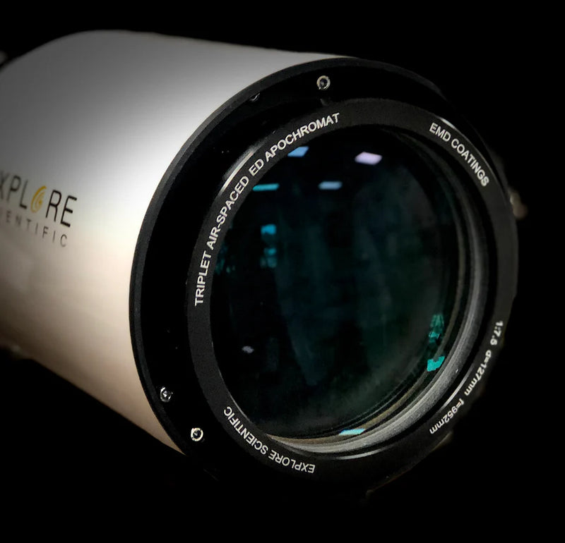 Explore Scientific ED127 Essential Series Air-Spaced Triplet Refractor Telescope (ES-ED127075-04)