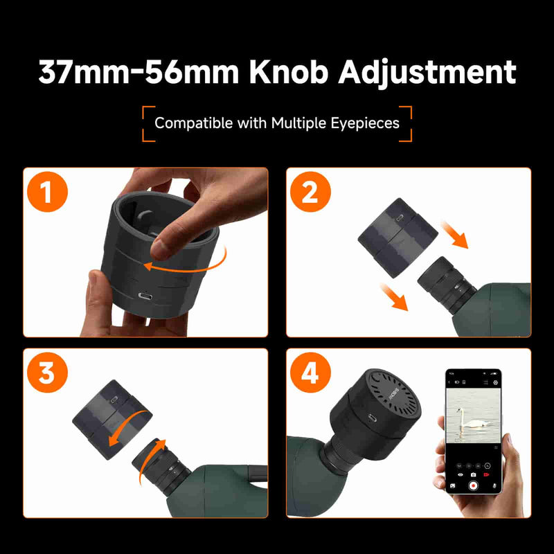 SVBONY WIFI Eyepiece Camera for Birding Digiscoping (SC002)