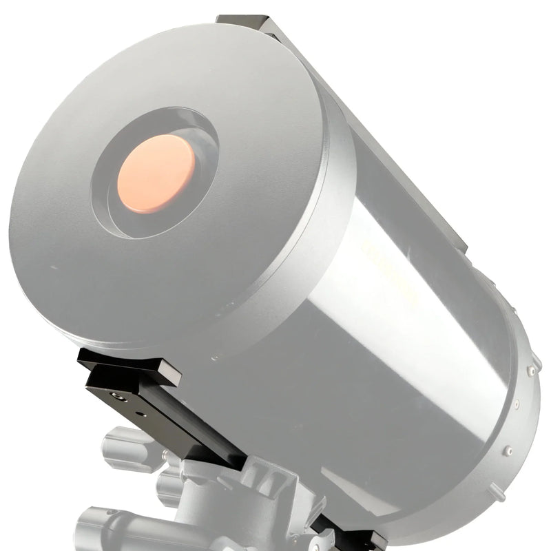 Farpoint V Series Dovetail Plate with Armored Strip for Celestron C8 (FVC8-AS) - Astronomy Plus
