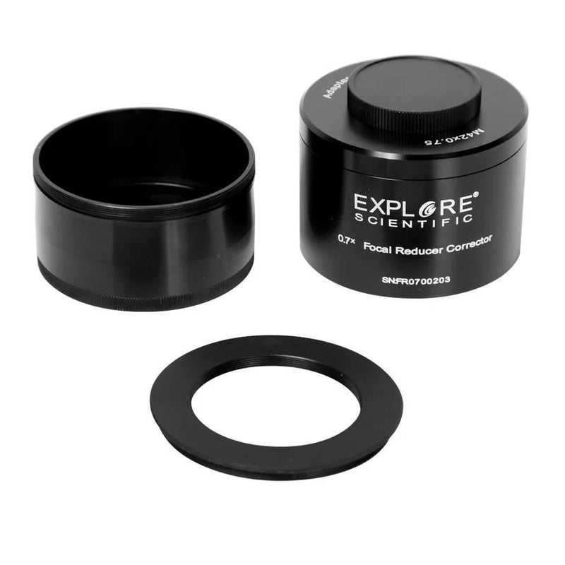Explore Scientific 3" Field Flattener .7x Focal Reducer (FFFR507X-00)