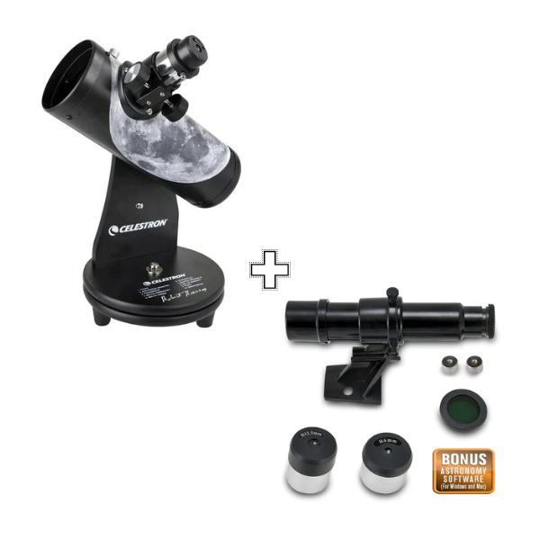 FirstScope Signature Series Moon by Robert Reeves Telescope (22016) Celestron