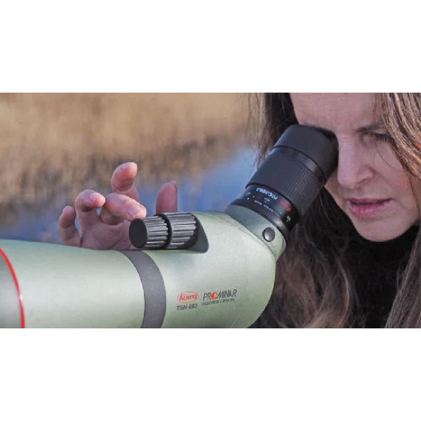 Kowa 88mm Prominar Pure Florite Crystal Spotting Scope - Straight (TSN-88S) - Astronomy Plus