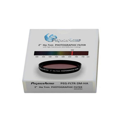 Pegasus Astro Photographic Filter - Ha 2'' Mounted Filter (PEG-FLTR-2M-Ha) - Astronomy Plus