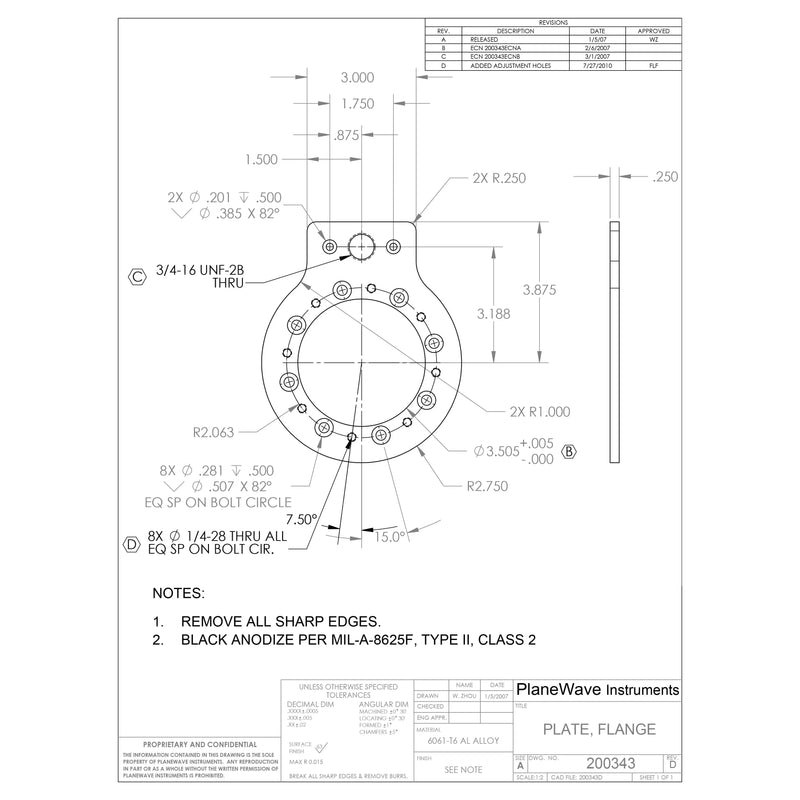 PlaneWave Hedrick Focuser (200340) - Astronomy Plus