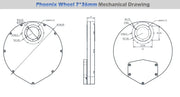 Player One Phoenix Wheel 7x36 mm Electronic Filter Wheel (PW7-36) - Astronomy Plus