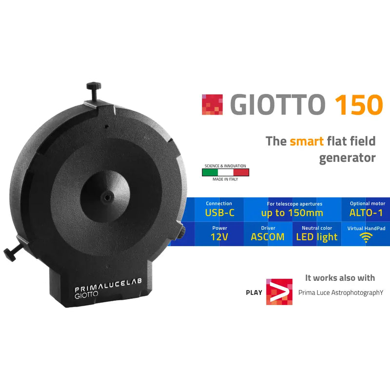 PrimaLuceLab GIOTTO Smart Flat Field Generator - Astronomy Plus