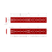 PrimaluceLab Losmandy style dovetail plate 645mm PLUS (PLLLOS645P) - Astronomy Plus