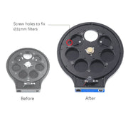 QHYCCD 5x2"/50mm Filter Wheel (QHYCFW3M-SR) - Astronomy Plus