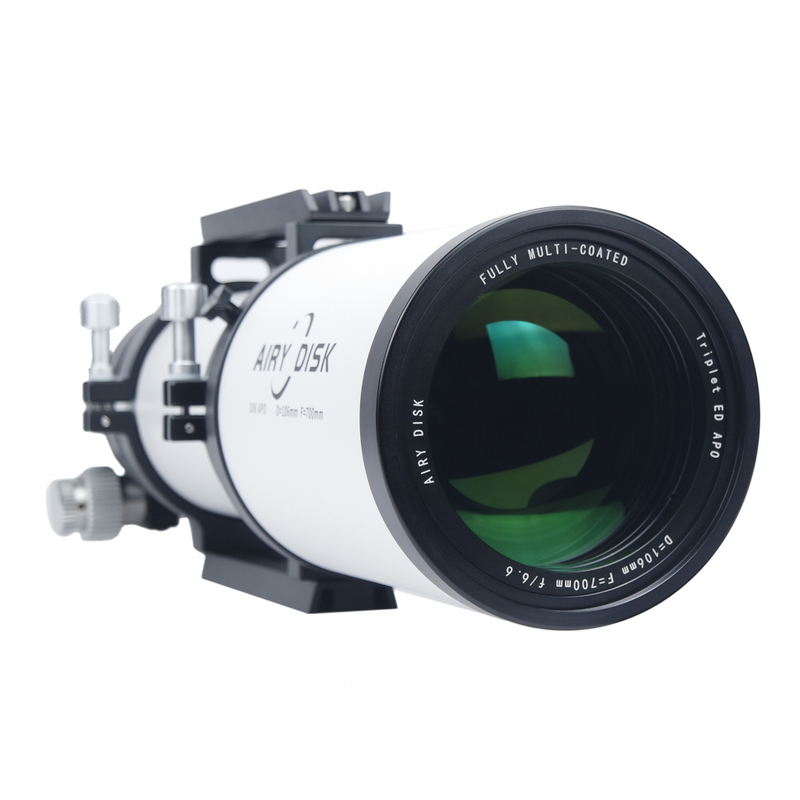 Airy Disk APO 106mm f/6.6 Triplet ED FCD-100 Apochromatic Refractor + Case (AP106) Airy Disk