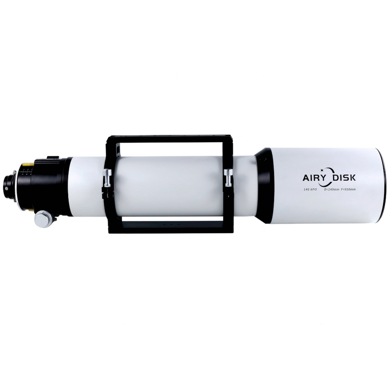 Airy Disk APO 140mm f/6.5 Triplet ED FCD-100 Apochromatic Refractor + Case (AP140) Airy Disk